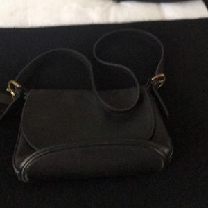 Coach shoulder or crossbody leather bag